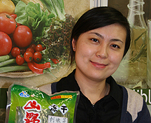 Chinesin an der Biofach 2007