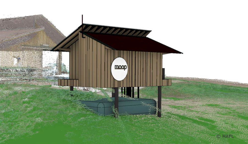 Kleinbiogasanlage Prototyp.